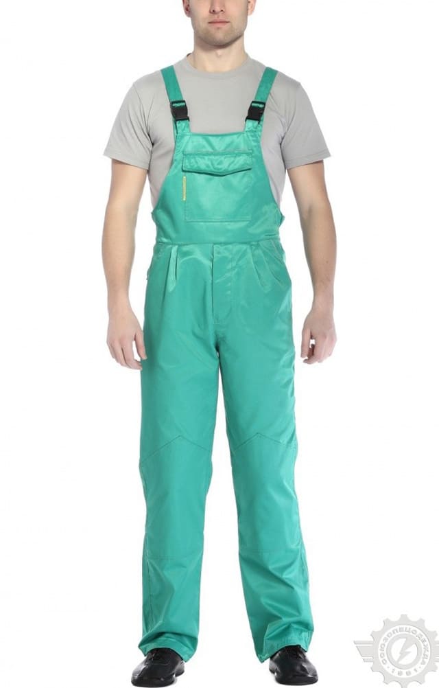 65129 Костюм "Марс" зелено-серый  Летняя спецодежда  размер 52-54/170-176  - Вид №9