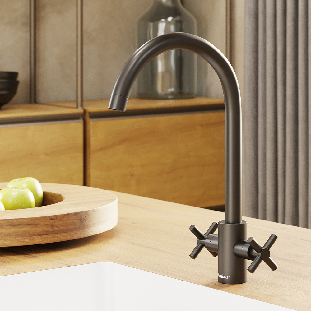 270000000 Graphite смеситель для кухни Damixa Neo Classic 