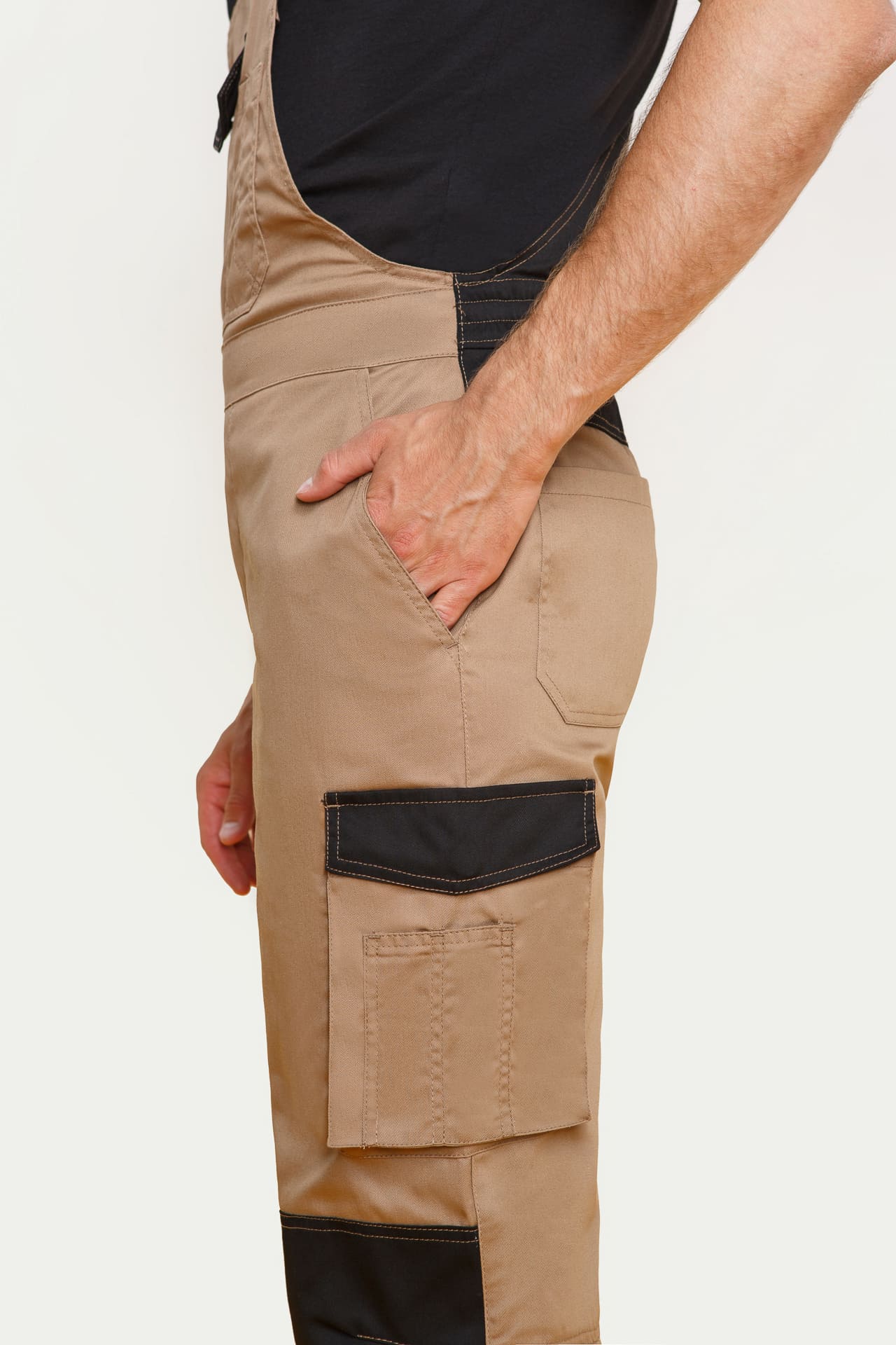 64637 Костюм  NEW 2 бежевый с черным STATUS  Летняя спецодежда  размер 64-66/170-176  - Вид №13