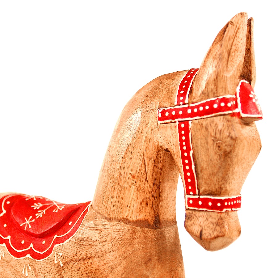 en_ny0004 Декоративная лошадка christmas horse, 40х30х13 см EnjoyMe  - Вид №3