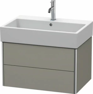 XS419409292 XSquare Тумбочка подвесная Каменно-серый шелковисто-матовый лак
