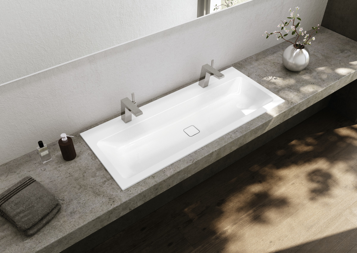 Умывальник KALDEWEI Сталь эмалированная 3081 445 теплый серый 10 30813319445 - Вид №6