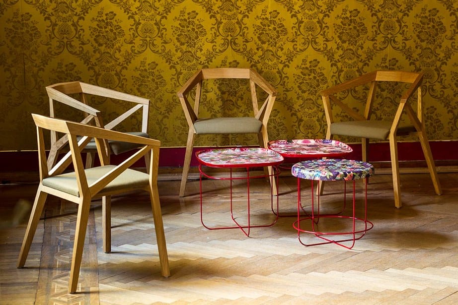 Журнальный столик из полиэфирной смолы со стальной рамой MOROSO UKIYO ARCH-00015312 - Вид №4