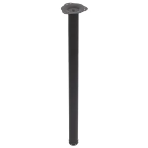 Ножка круглая 820х50 мм цвет чёрный