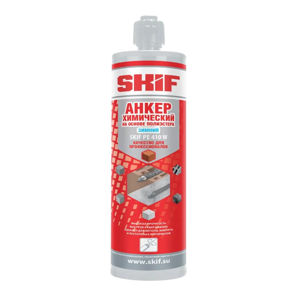 Химический анкер SKIF PE 410 W для зимнего монтажа 89364451 STLM-1567154