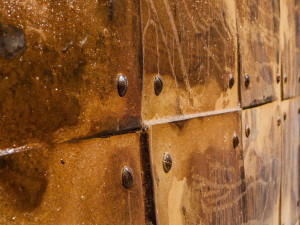 Панель с трехмерными эффектами из стекловолокна для внутреннего / наружного металлического эффекта