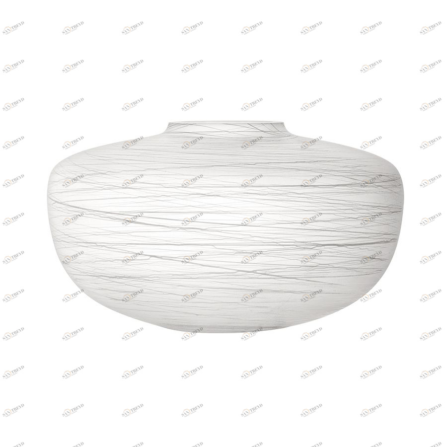 Ваза Boulder 17,5 см белая LSA International G160617153