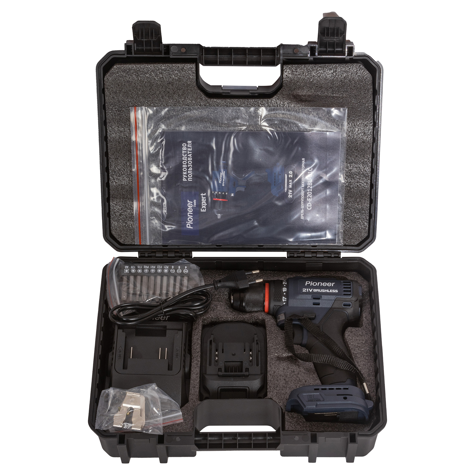 Дрель-шуруповерт Pioneer CD-E2012BL-01C 9297407 STDN-0007844 - Вид №7