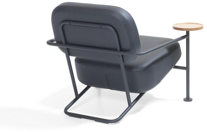 Blå Station Кожаное кресло с подлокотниками Åhus B30 Bla Station - Вид №5