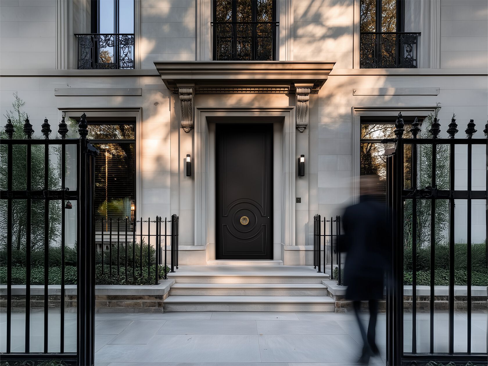 Алюминиевая дверца с порошковым покрытием Roka INVICTUS ARCH-00140771