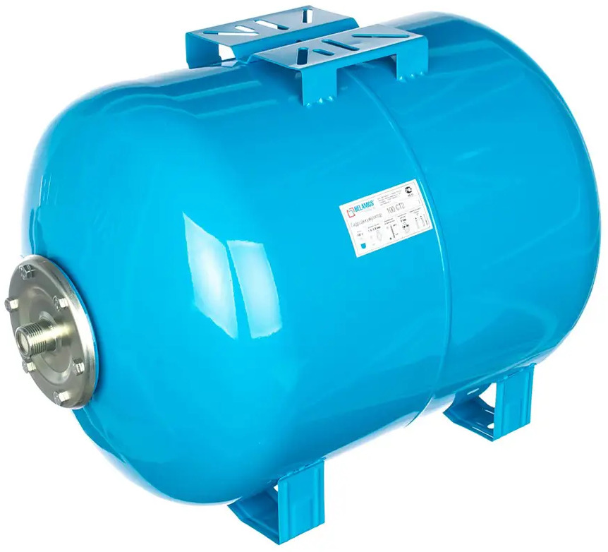 90566691 Гидроаккумулятор горизонтальный 100 л Belamos 100CT2 1" синий STLM-0286053
