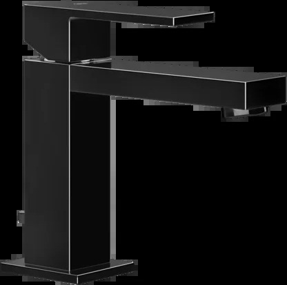 Смеситель для умывальника 20001 706 Gessi Rettangolo ЧЕРНЫЙ МЕТАЛЛ PVD