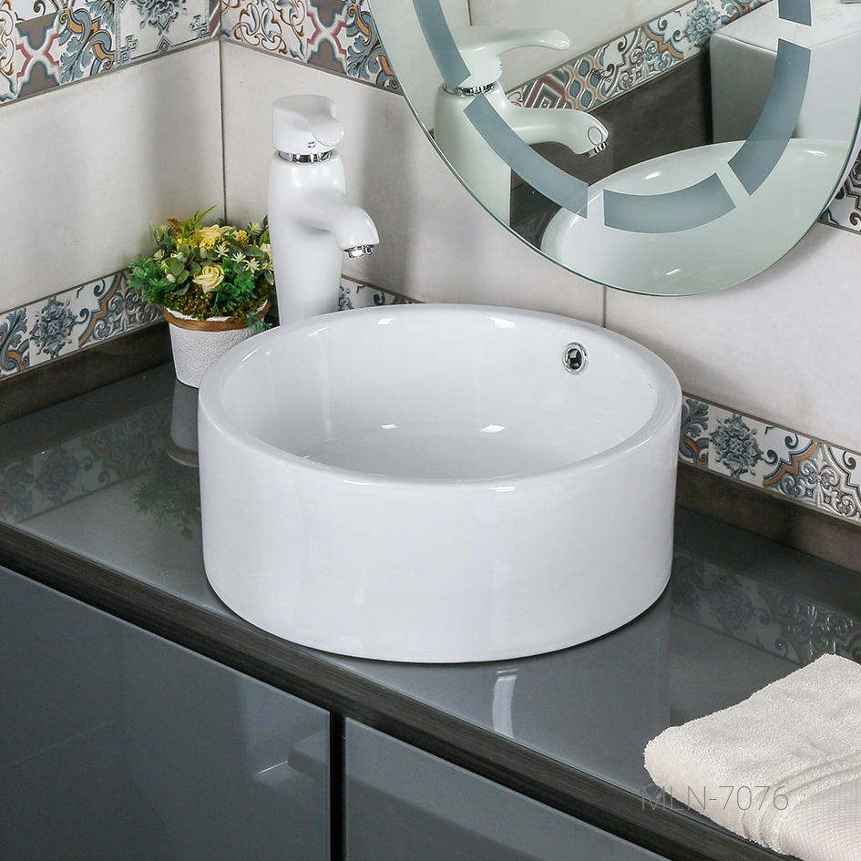 Накладная раковина melana mln-7076 7076-805 - Вид №2