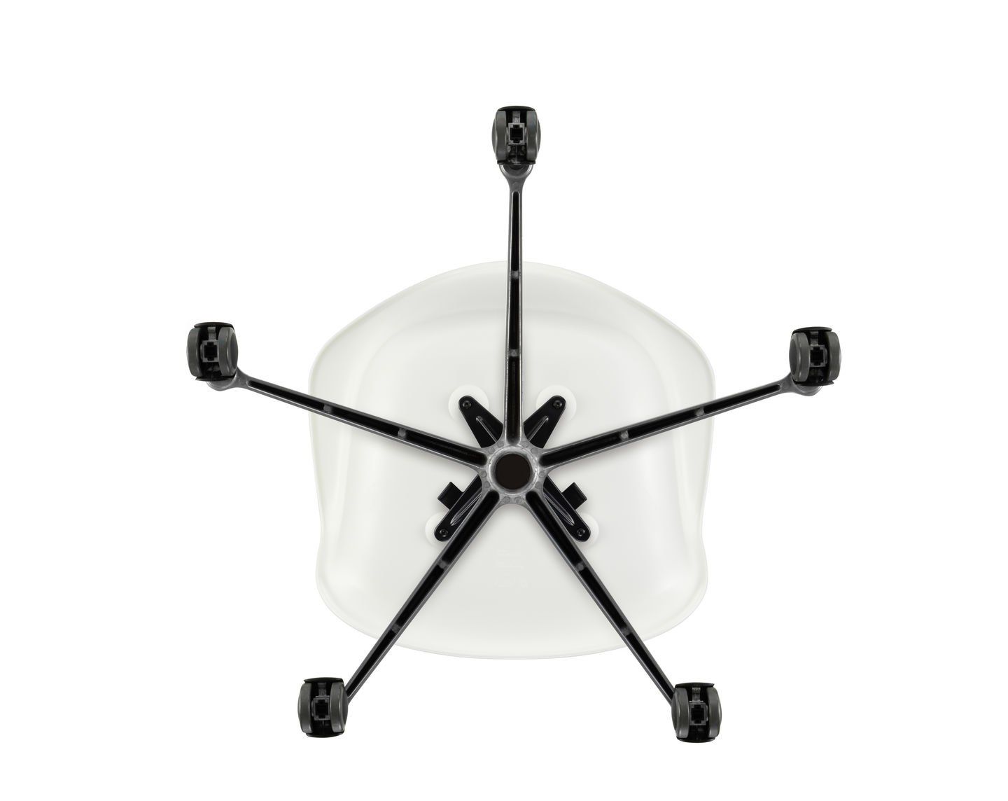 Вращающееся офисное кресло из полипропилена VITRA Eames Plastic Chair ARCH-00078068 - Вид №40