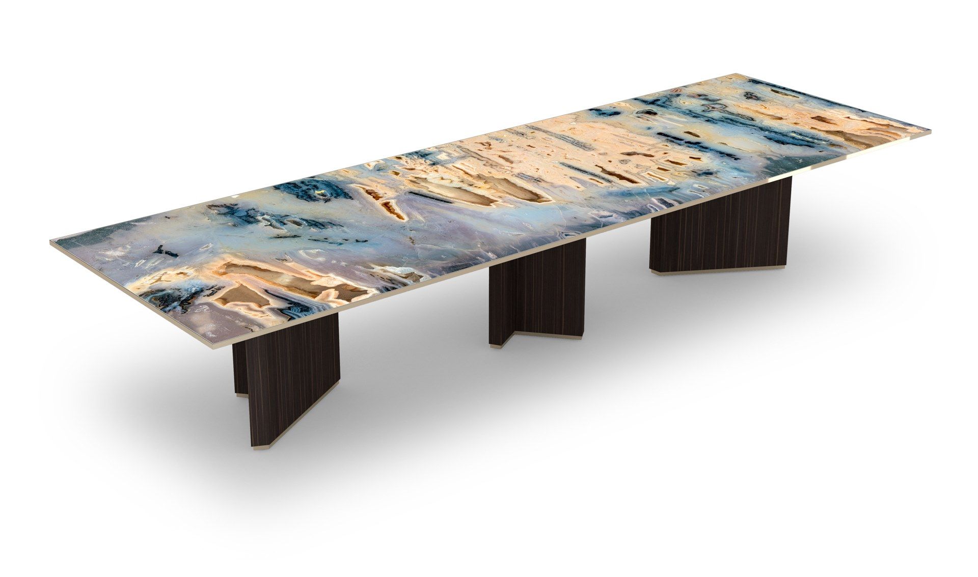 Стеклянный обеденный стол Sicis PHILIPPE ARCH-00125274 - Вид №29