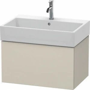 LC617609191 Тумбочка подвесная L-Cube #LC6176 684 x 459 мм Серо-коричневый декор