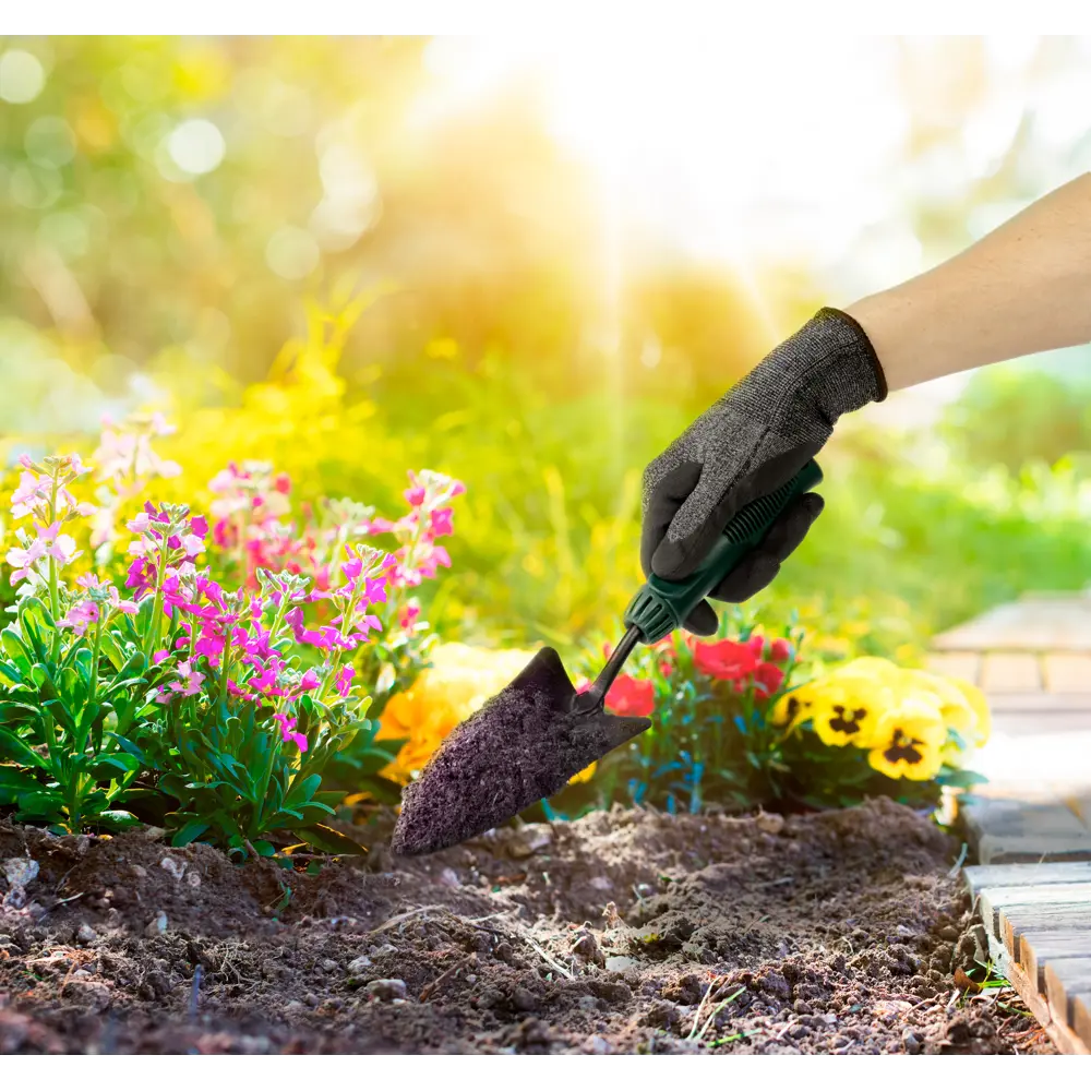 Перчатки садовые Geolia для сбора урожая  размер S цвет серый STLM-2150606