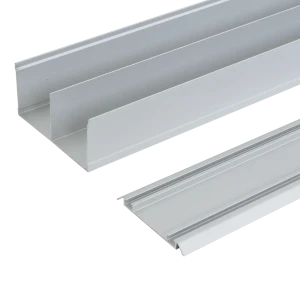 Комплект направляющих для раздвижных дверей KONSENSA 138.3 см цвет серебристый