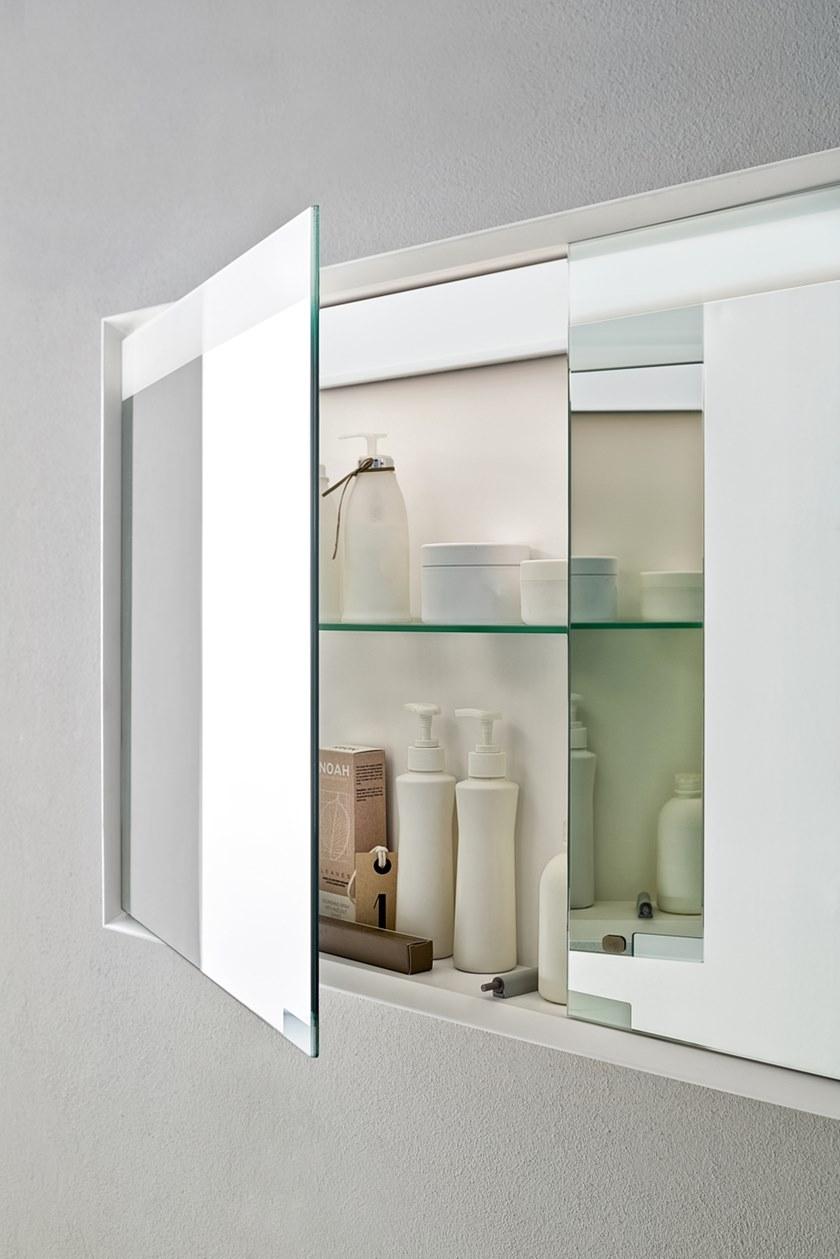 ARBLU Прямоугольное зеркало с настенным контейнером sun-id-1454947 - Вид №3