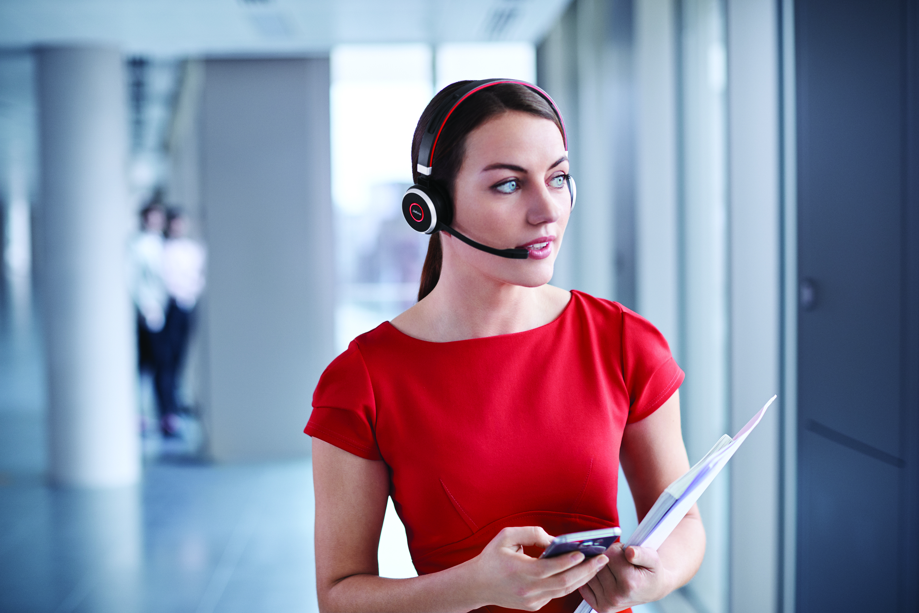 7599-832-199 evolve 75 stereo ms, charging stand & link 370 Jabra Santreyd  - Вид №11