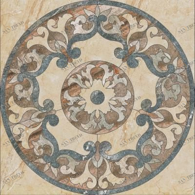 Панно K-101/SR/d01 GENESIS BEIGE D01-CUT SR 120х120 Kerranova sun-id-329935