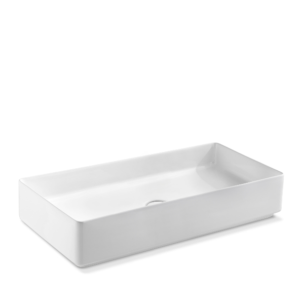 L622T0R0V0.100 Накладная раковина прямоугольная A. e T. Italia Fly Белый глянцевый AeT ITALIA