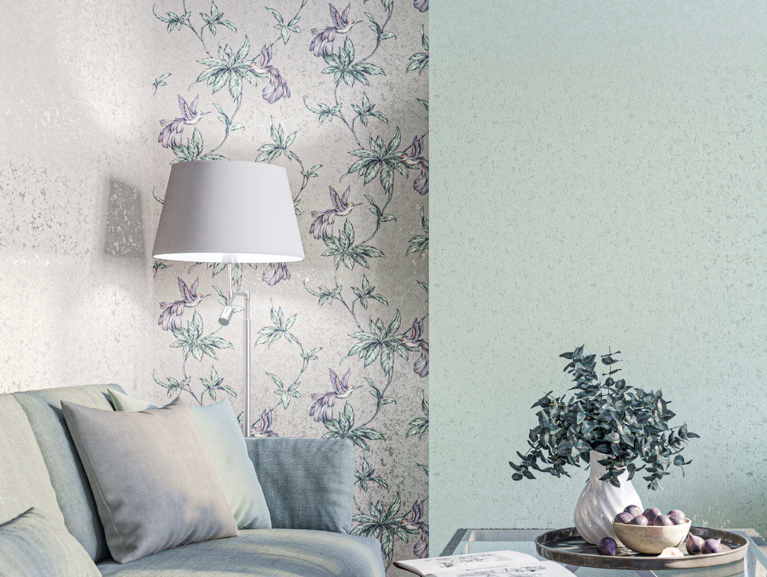Рулон обоев основа Флизелиновая HC71542-22 Home Color Мин. заказ 8 рулонов HC7154222 - Вид №6