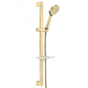 102846011  Подвижная верхняя часть ванной комнаты Nobilis - Золотой вид - 3 функции