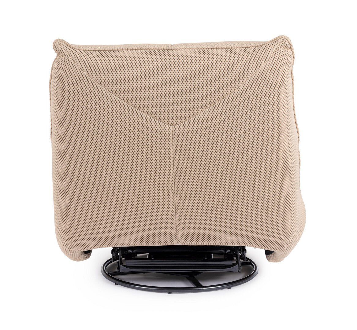 Кресло с откидной спинкой из ткани BIZZOTTO GITTA ARCH-00004918 - Вид №3