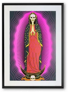 TuttiSanti Печать на мелованной бумаге Nuestra señora de la santa muerte