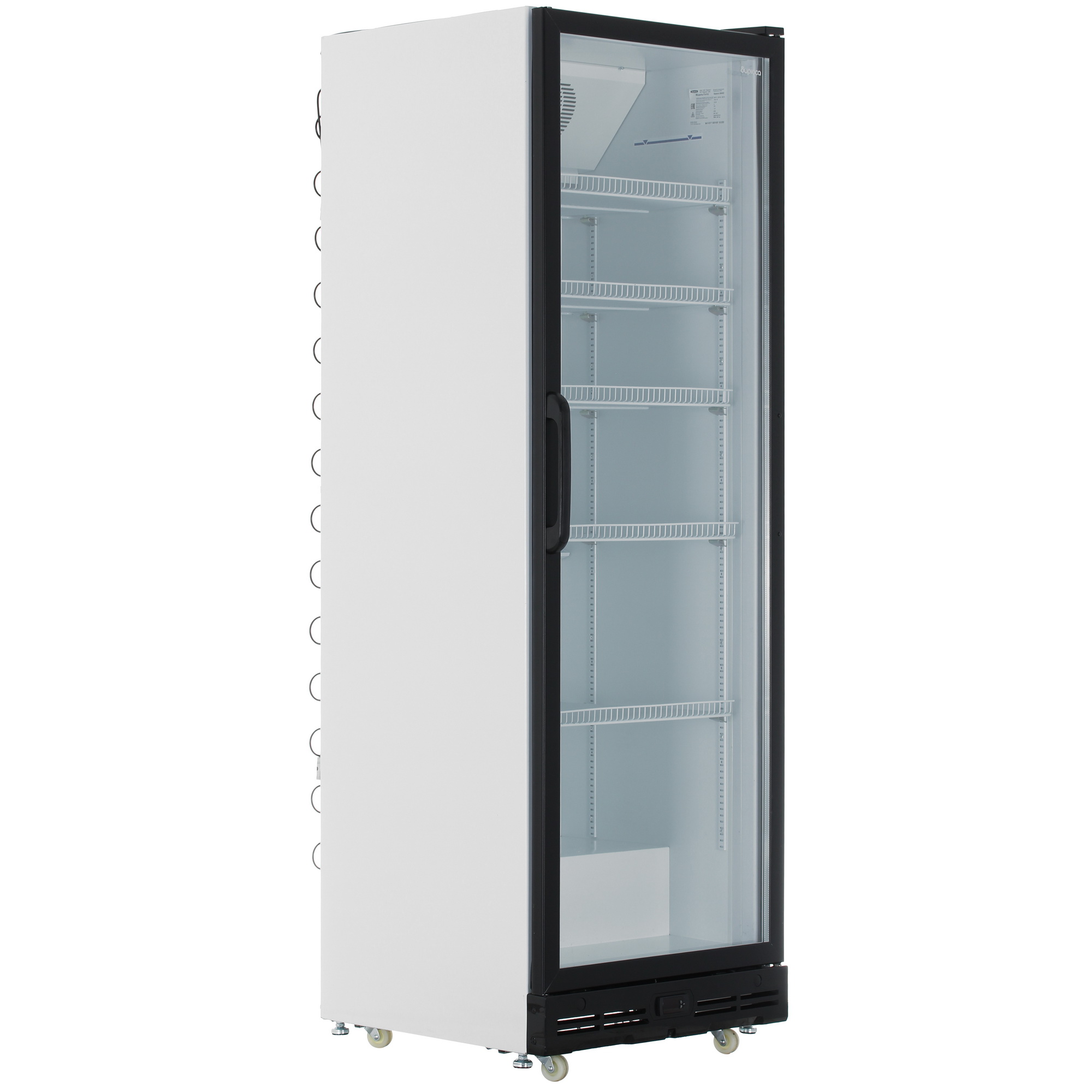 5356103 Холодильная витрина   Бирюса B600D черный STDN-0067592