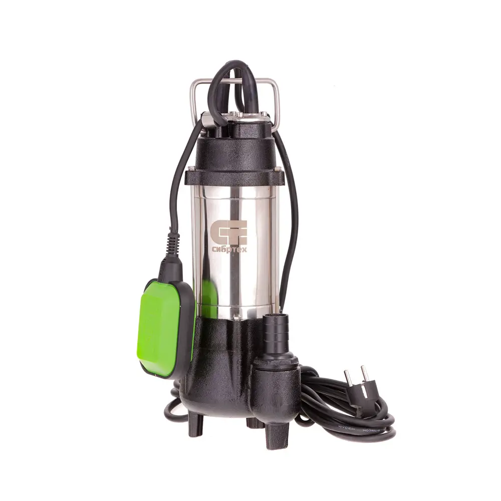 Насос погружной фекальный Сибртех СФН250 10000 л/час STLM-2079811