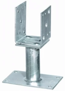 Unifix SWG Тяжелая регулируемая U-образная опора Supporti a terra da avvitare