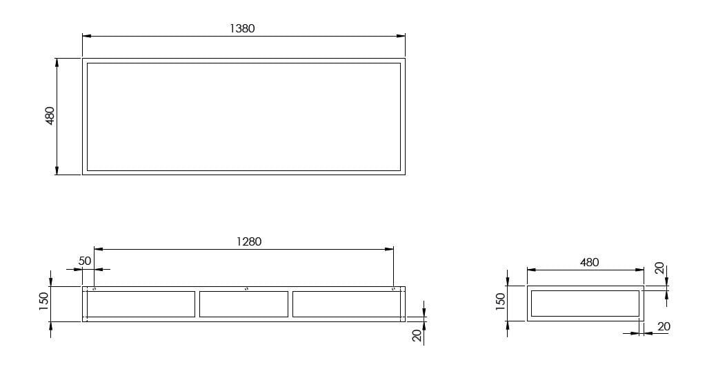 Металлическая подставка для раковины Azzurra Ceramica MISURA ARCH-00142997 - Вид №6