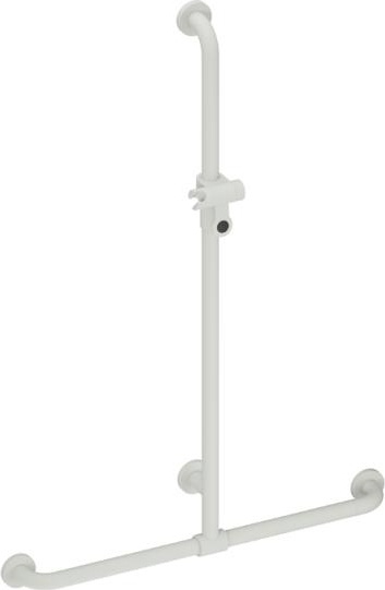 801.35B440 Поручень для душа с выдвижным держателем для душа HEWI Edition matt | Polyamid  - Вид №2