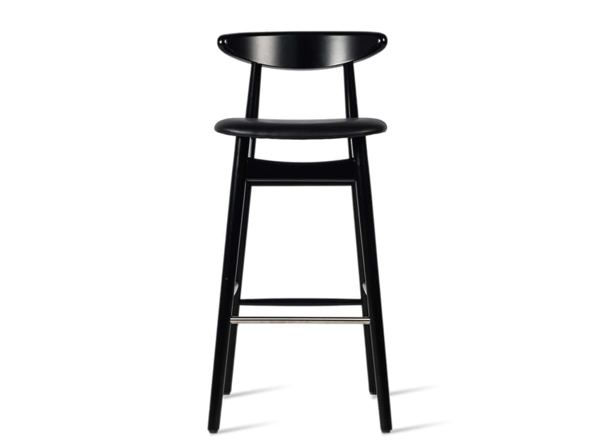 Высокий стул из бука с мягким сиденьем Vincent sheppard Teo ARCH-00037673