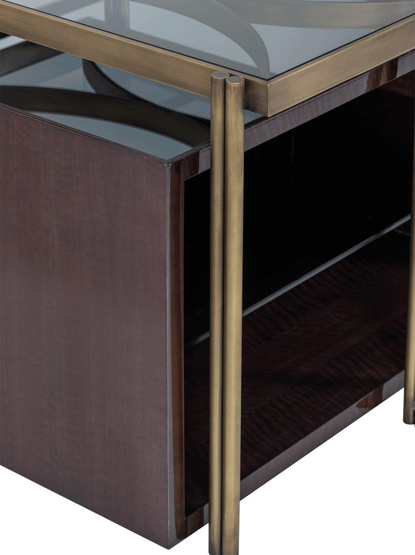 Stylish Club Прямоугольная консоль из фанерованной древесины с ящиками Club Scf.cl01 - Вид №2