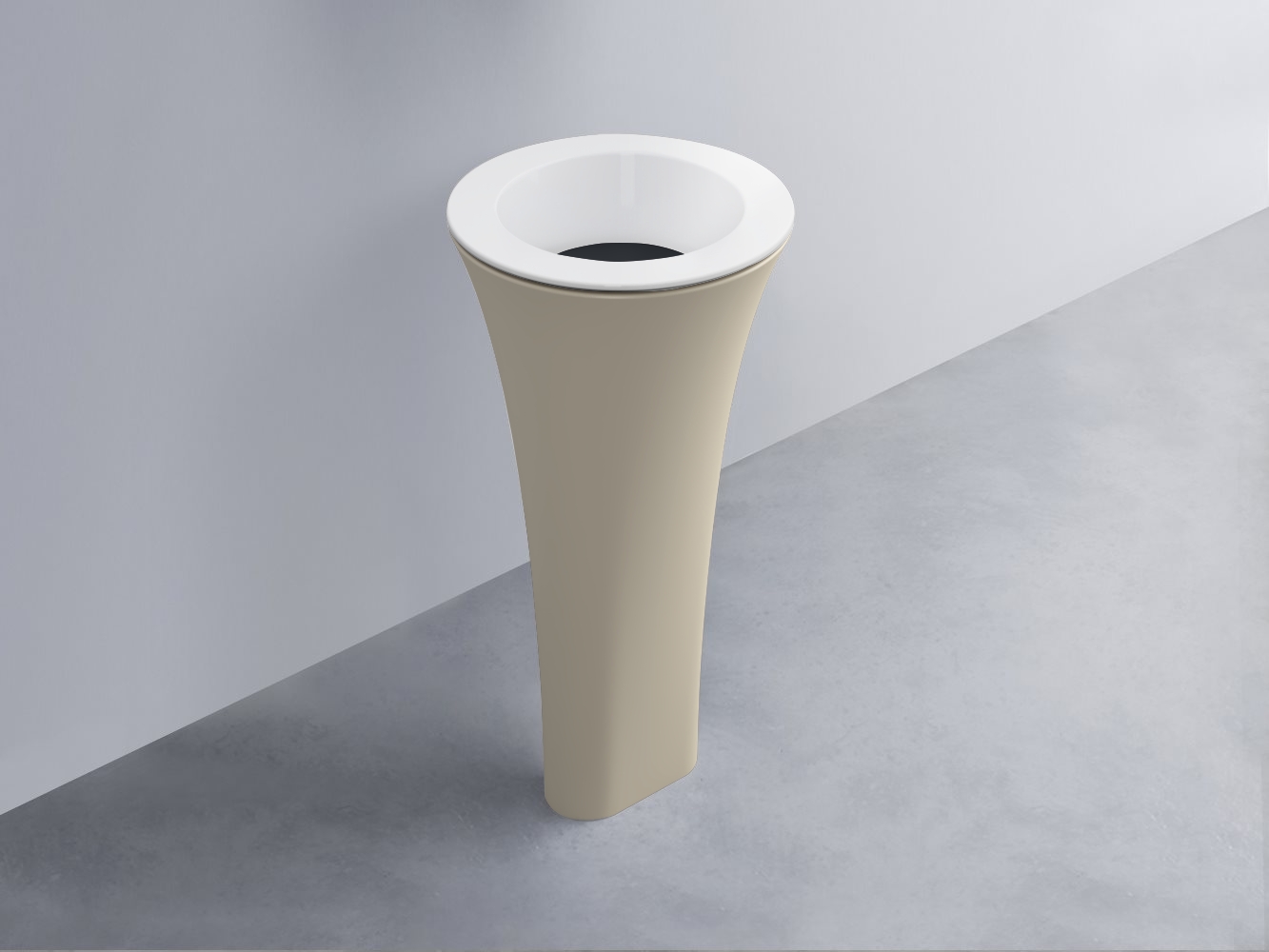 AMLA45-BL+AMPILT-BA+AMCOLT-LN Раковина Amedeo Tondo отдельностоящая cielo Enjoy + Amedeo Ceramica Cielo