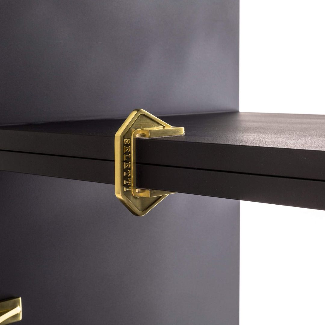 Seletti ASSEMBLAGE.888 14910 модульный книжный шкаф (8секций+8хомутов) книжный шкаф 113802 - Вид №1