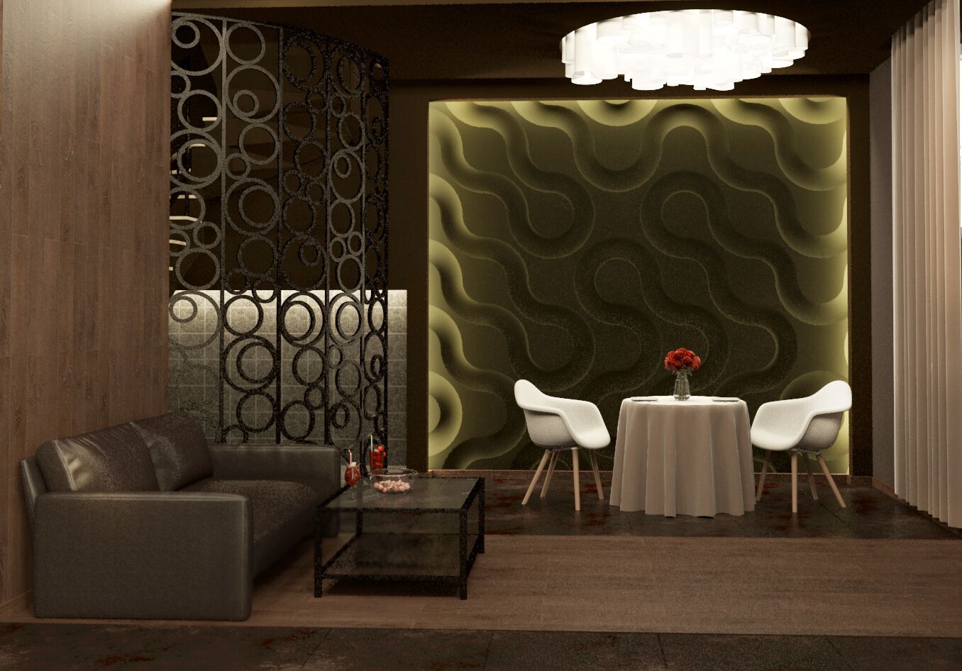 Трехмерное гипсовое покрытие WallDeco M-Modern ARCH-00048627 - Вид №2