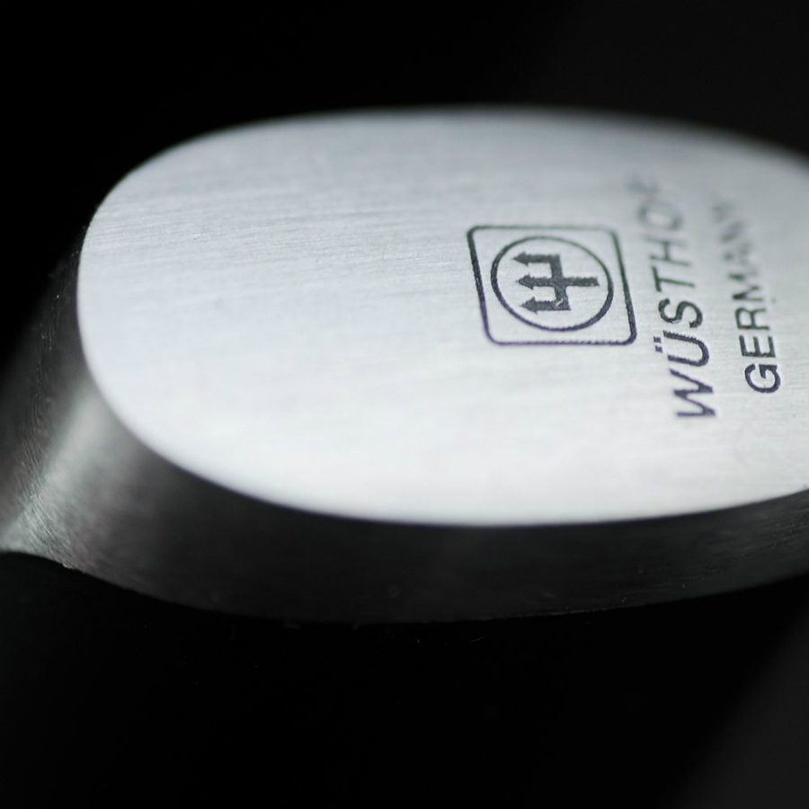 Набор кухонных ножей Classic Ikon: мусат, ножницы на темной деревянной подставке, 5 шт WUESTHOF W9878WUS - Вид №11