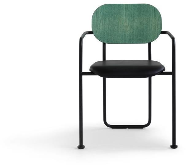 Blå Station Мягкое кожаное кресло с подлокотниками Åhus Bla Station sun-id-1485221 - Вид №27