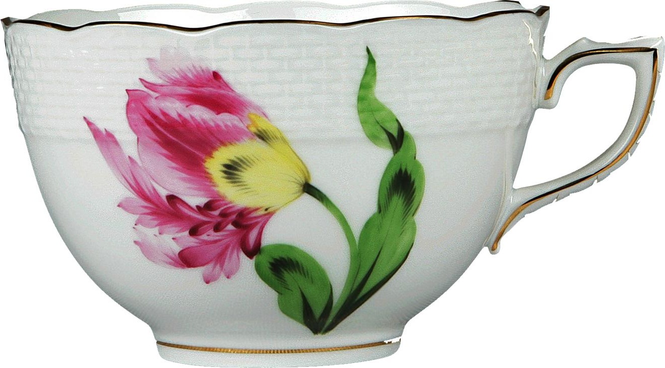 74699 Herend Чашка чайная 250мл "Китти" (розовая) Фарфор, Керамика 