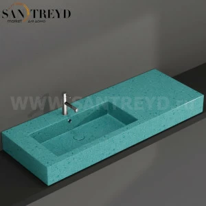 IN136SAGT Подвесная раковина настенная прямоугольная Ceramica Globo