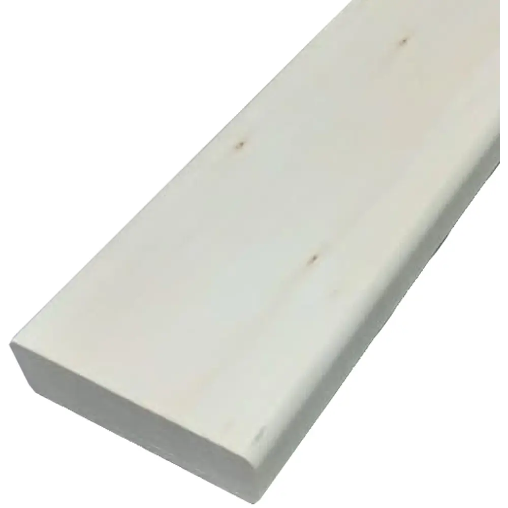 Полок 26x90x1200 мм Липа сорт AB прямой с фаской угла 83273234 STLM-2104818 Santreyd 