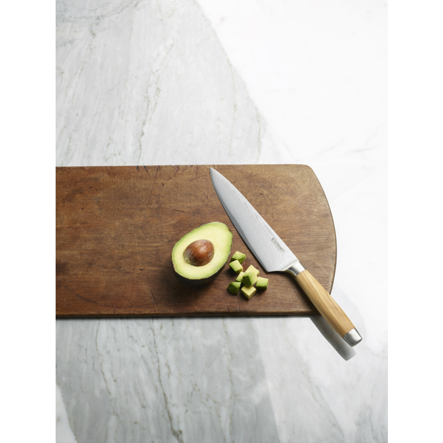 Нож поварской Le Creuset, сталь, дерево, 20 см 98000320000200 - Вид №2