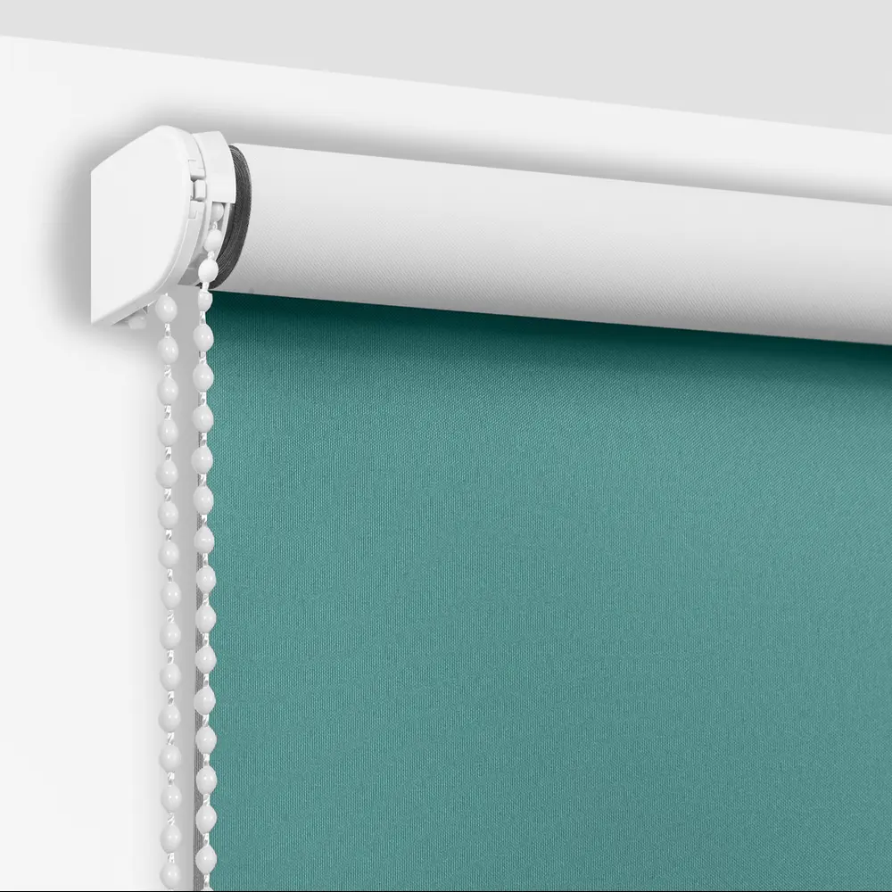 Штора рулонная блэкаут Inspire Santos 120x175 см бирюзовая Celadon 2 82692246 STLM-2046171 - Вид №3