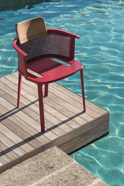 Ethimo Штабелируемый садовый стул из алюминия Nicolette Nipdim__t - Вид №8