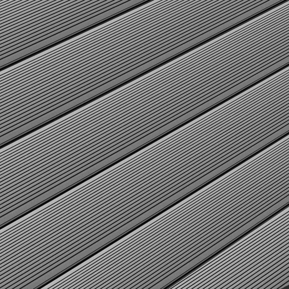 Террасная доска ДПК T-Decks цвет Серый 4000x150x25 мм двусторонний вельвет 0.6 м² STLM-2057427 - Вид №9