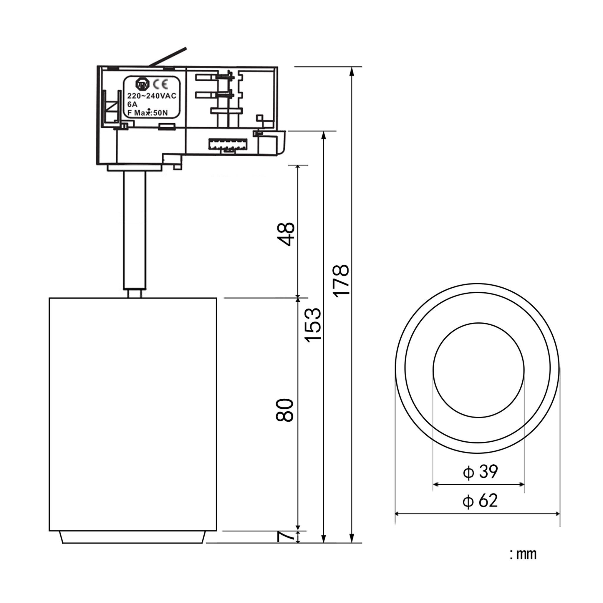 Регулируемый металлический светодиодный прожектор Valaisin Grönlund MINIHONEY SPOT ARCH-00036745 - Вид №10